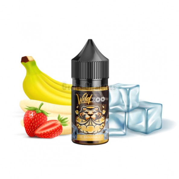 Wild Zoo Flavor Shots - Strawberry Banana Ice 10ml/30ml